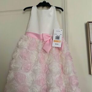 Size 6x pink and white girl dress. Nwt